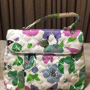Vera Bradley quilted handbag